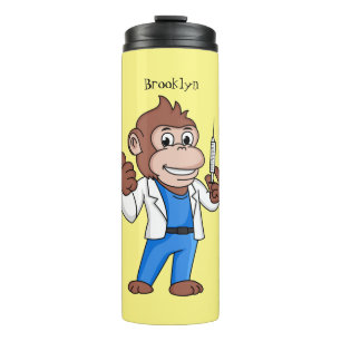 Termo Funny orangutan ape personalizado médica