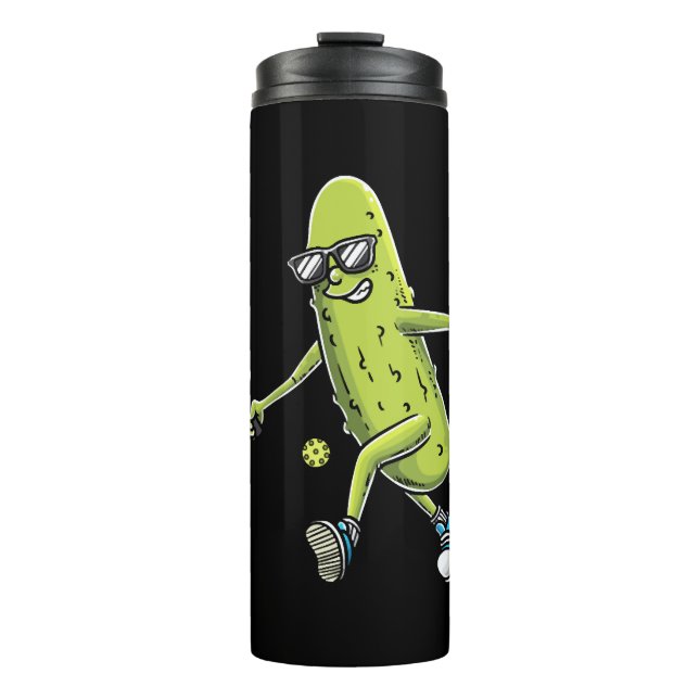 Termo Funny Pickle Lovers Dill Pickleball Player (Anverso)