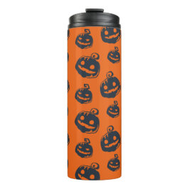 Termo Funny Scary Calabaza se enfrenta a Halloween