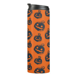 Termo Funny Scary Calabaza se enfrenta a Halloween