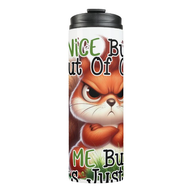 Termo Funny Squirrel Tumbler (Anverso)