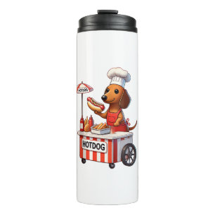 Termo Funny Weenie Dachshund Dog Sausage Hotdog Sandwich