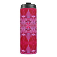 Fuschia Ikat