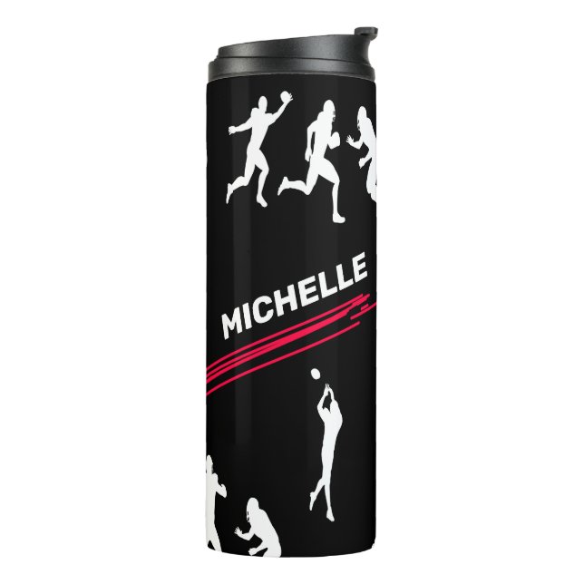 TERMO FÚTBOL AMERICANO (Rotado hacia la izquierda)