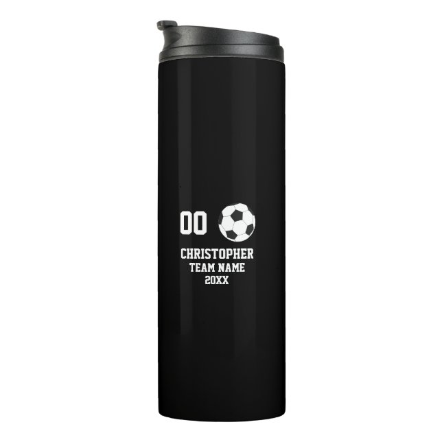 Termo Fútbol personalizado (Rotado hacia la derecha)