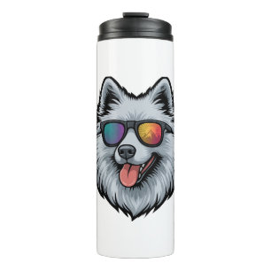 Termo Gafas de sol para perros Montaña Atardecer Reflexi