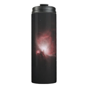 TERMO GALAXIA ROJA Y NEGRA CON ESTRELLAS