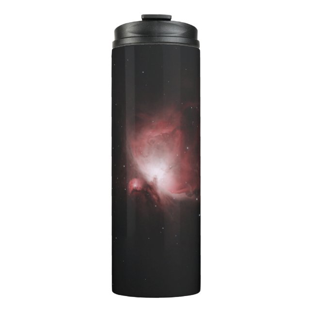 TERMO GALAXIA ROJA Y NEGRA CON ESTRELLAS (Anverso)