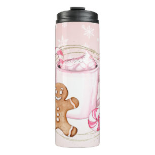 Termo Galleta de cacao caliente y jengibre Mugs de viaje