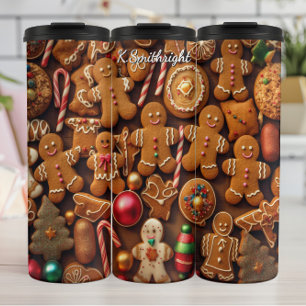 Termo Galleta de Jengibre Dulce Pared de Fiesta