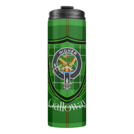 Termo Galloway Scottish Clan Tartan & Crest