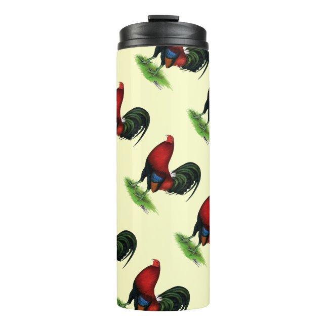 Termo Gamecock: rojo oscuro (Anverso)