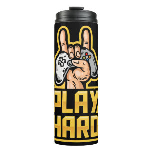Termo Gamer de nombre personalizado