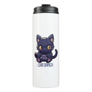 Termo Gamer gato
