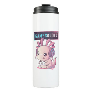 Termo Gamesolotl - Axolotl Gamer