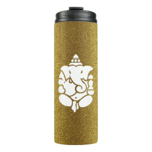 Termo Ganesha Golden Purpurina Design