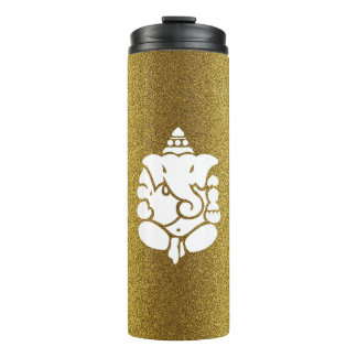 Termo Ganesha Golden Purpurina Design