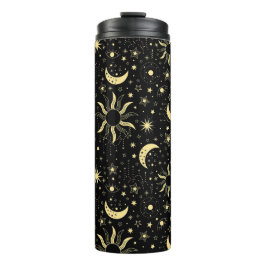 Termo Garrafa térmica estampa celestial 