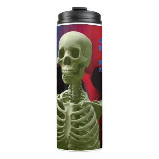 Termo Garrafa Térmica Portátil /SKULL