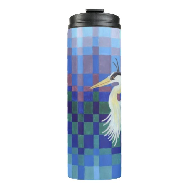 Termo Garza de gran azul (Anverso)