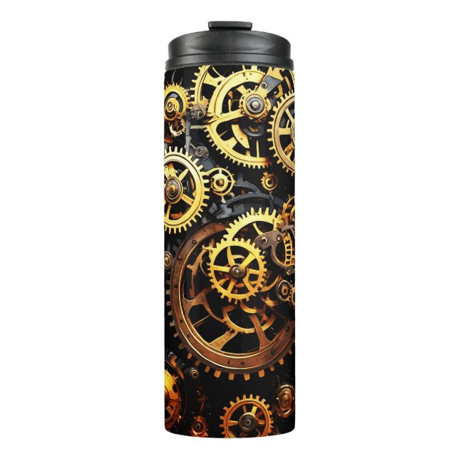 Termo Gases de relojería de Steampunk 1004 (Anverso)