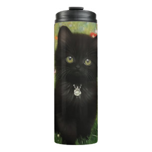 Termo Gatito de Gustav Klimt