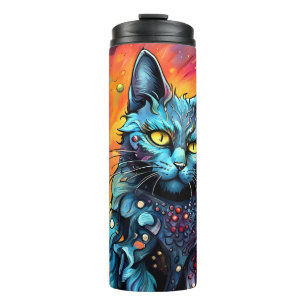 Termo Gato azul I