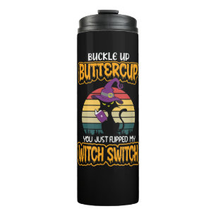 Termo Gato Buckup Buttercup Acabas De Caer En Mi Bruja