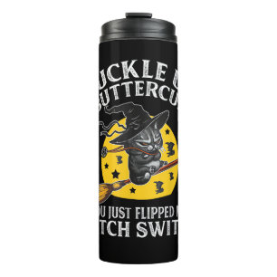 Termo Gato Buckup Buttercup Acabas De Caer En Mi Bruja