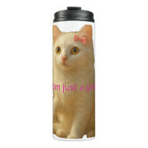 Gato Coquette Adorable Soy Solo una Chica Estética