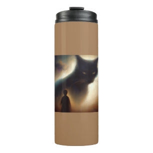 Termo Gato de animal espiritual 1