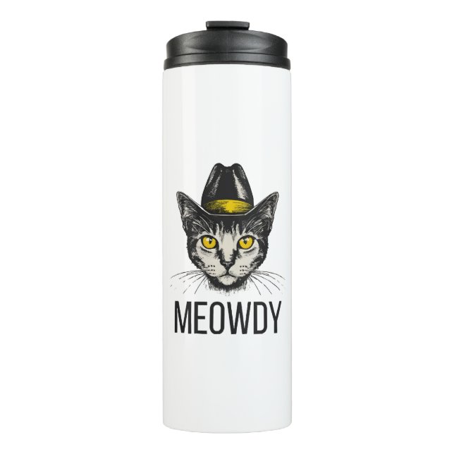 Termo Gato Divertido Miau (Anverso)