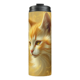 Termo Gato dorado