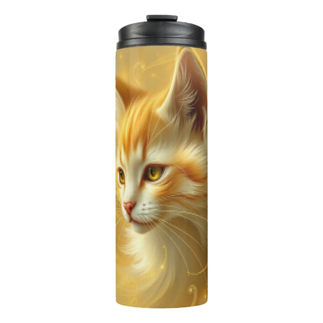 Termo Gato dorado  (Anverso)