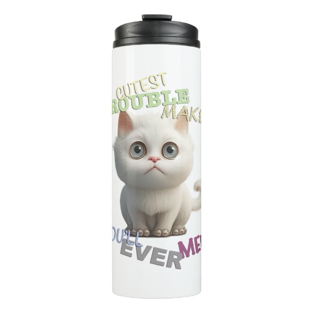 Termo Gato Gatito Gatito Menor Problema Maker Aburrido D (Anverso)