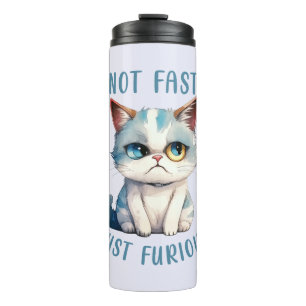 Termo Gato Gruñón - No Rápido, Solo Furioso