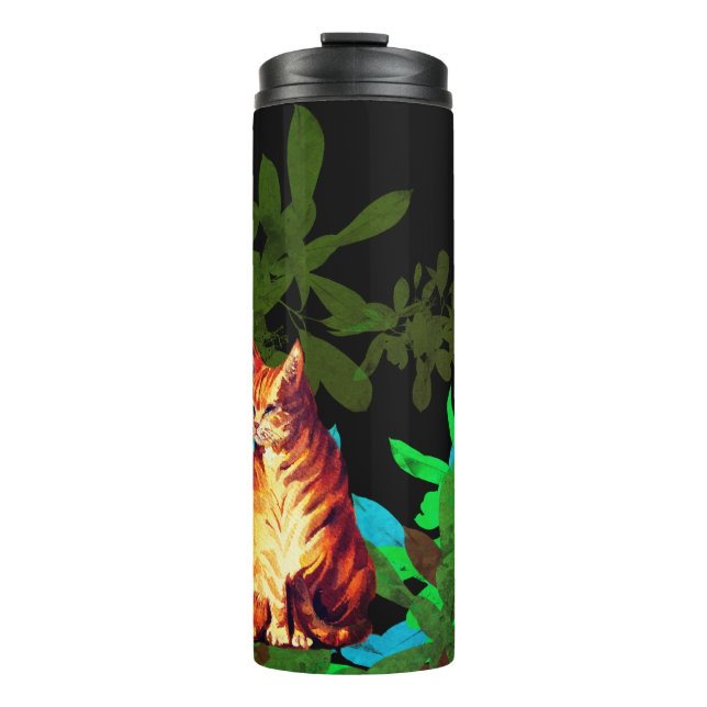 Termo gato jengibre (Anverso)