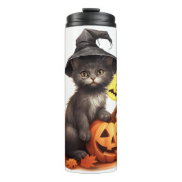 Termo Gato Negro En Una Gato
