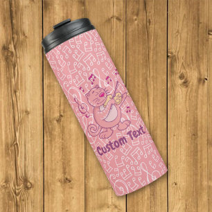 Termo Gato rosa con Tumbler Termal de Violín