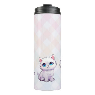 Termo Gato rosado