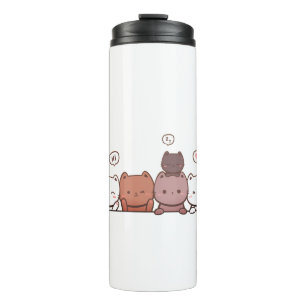 Termo Gatos, animales, diversión