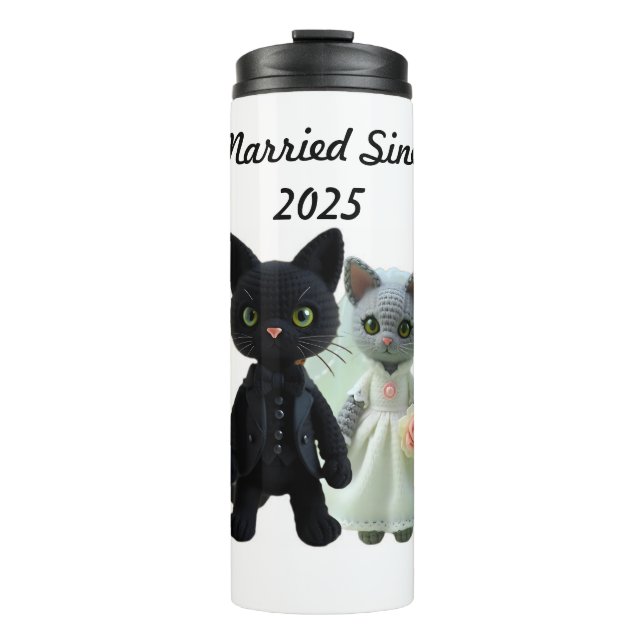 Termo Gatos casados 2025 (Anverso)