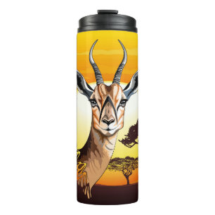 Termo Gazelle Animal salvaje Antelope africano