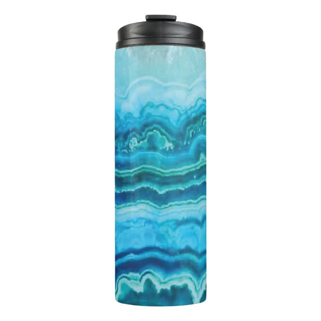 Termo Gema de Blue Lace Agate (Anverso)