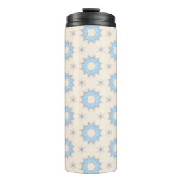 Termo Geometría de Estrella Explosiva Azul
