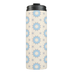 Termo Geometría de Estrella Explosiva Azul