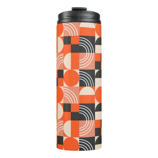 Termo Geometric pattern in bright color blocks.  (Anverso)