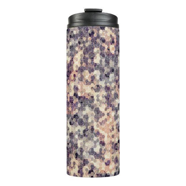 Termo Geométrico gris beige (Anverso)