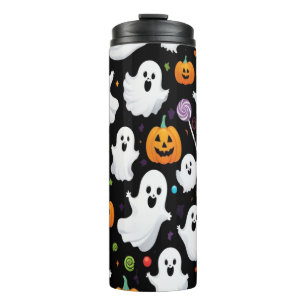 Termo Ghost Candy Halloween Black