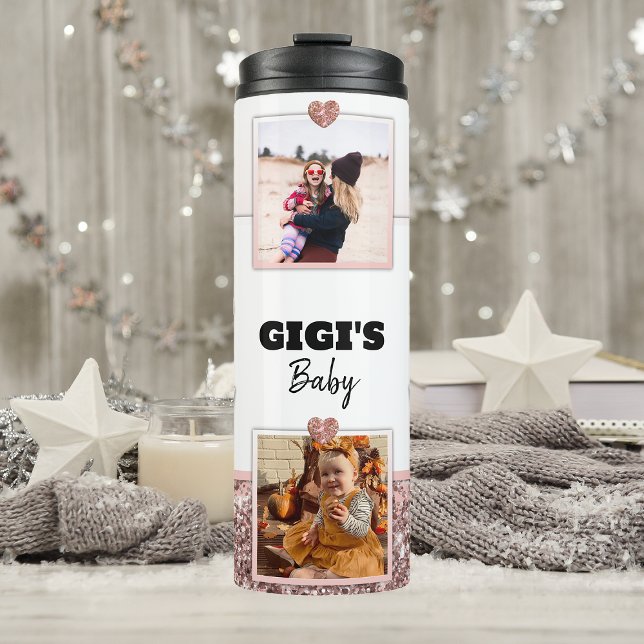 Termo Gift Gigi Rosa de fotografía Gold Personalizado (Subido por el creador)
